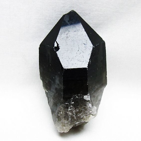 ブラジル産 モリオン 純天然 黒水晶 原石 [t633-2450]