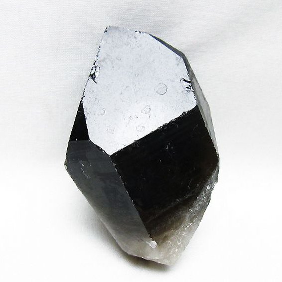 ブラジル産 モリオン 純天然 黒水晶 原石 [t633-2453]