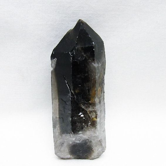 ブラジル産 モリオン 純天然 黒水晶 原石[T633-2465]