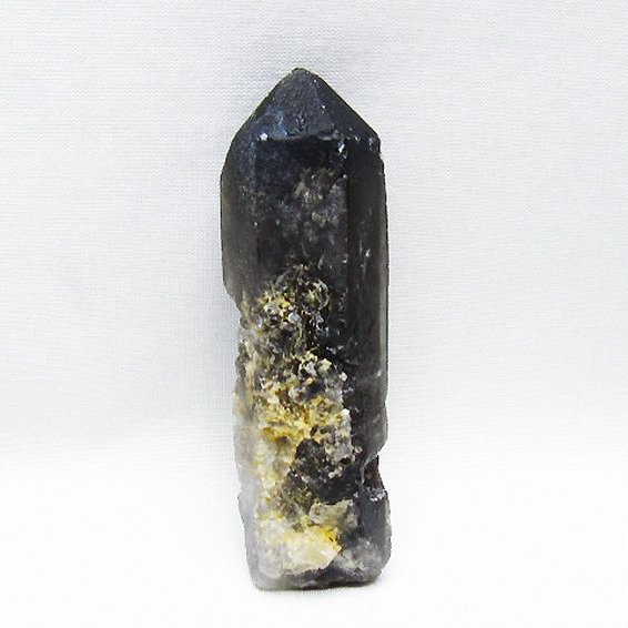 ブラジル産 モリオン 純天然 黒水晶 原石[T633-2467]