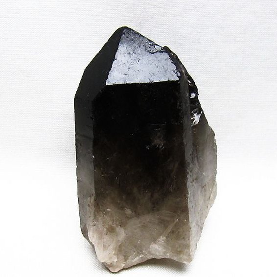 ブラジル産 モリオン 純天然 黒水晶 原石 [t633-2654]