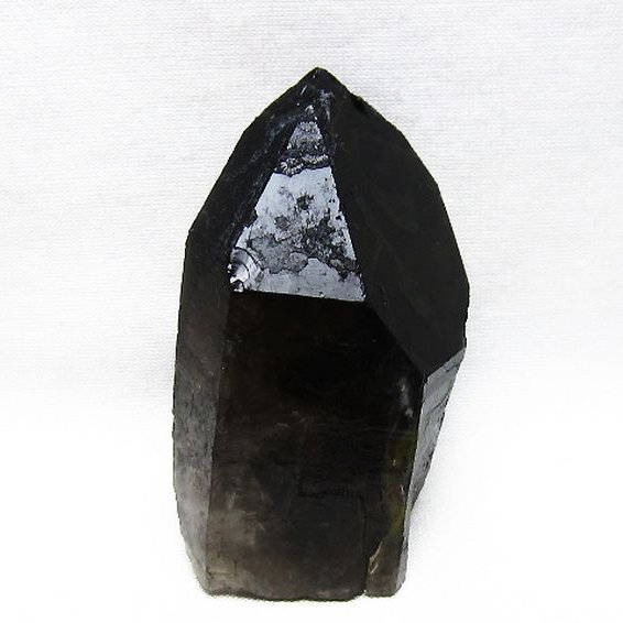 ブラジル産 モリオン 純天然 黒水晶 原石 [t633-2662]