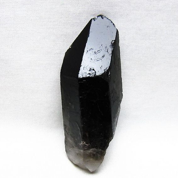 ブラジル産 モリオン 純天然 黒水晶 原石 [t633-2670]