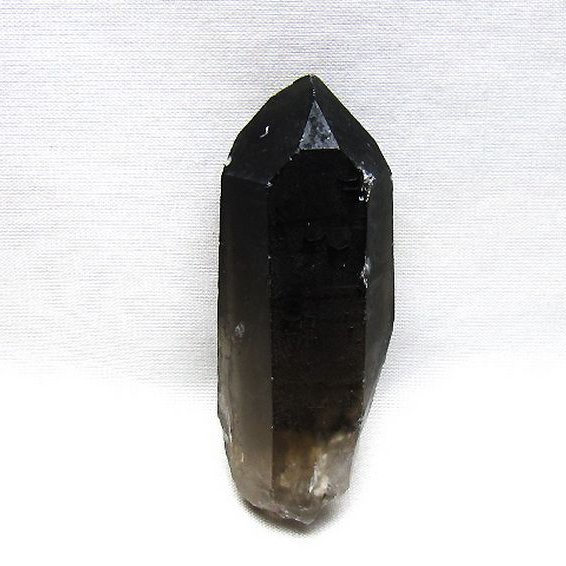 ブラジル産 モリオン 純天然 黒水晶 原石 [t633-2673]