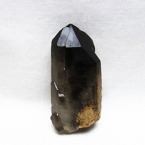 ブラジル産 モリオン 純天然 黒水晶 原石 [t633-2695]