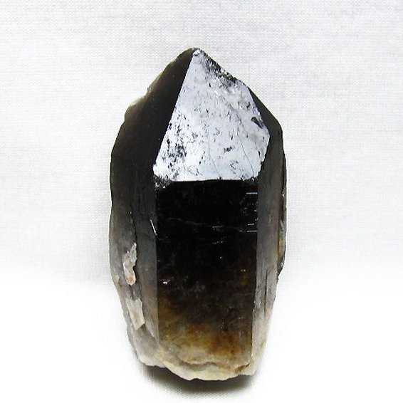 ブラジル産 モリオン 純天然 黒水晶 原石 [t633-2713]