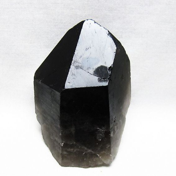 ブラジル産 モリオン 純天然 黒水晶 原石 [t633-2725]