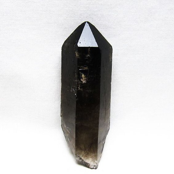 ブラジル産 モリオン 純天然 黒水晶 原石 [t633-2731]