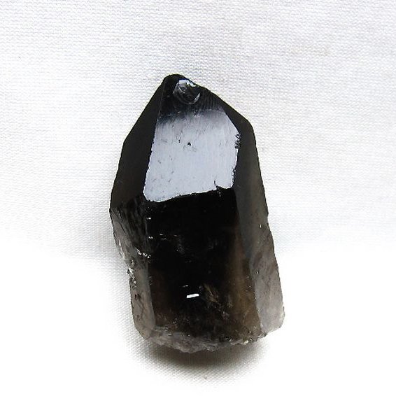 ブラジル産 モリオン 純天然 黒水晶 原石 [t633-2746]