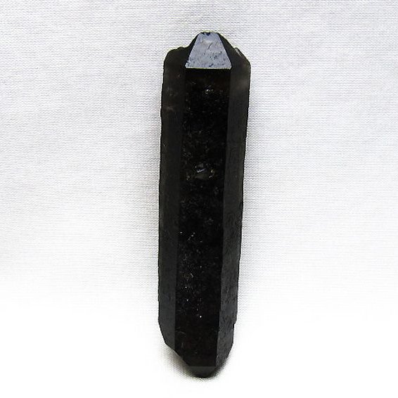 ブラジル産 モリオン 純天然 黒水晶 原石 [t633-2764]