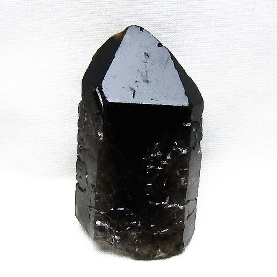 ブラジル産 モリオン 純天然 黒水晶 原石 [t633-2783]