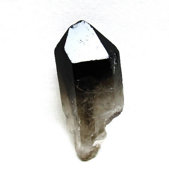 ブラジル産 モリオン 純天然 黒水晶 原石 [t633-2835]