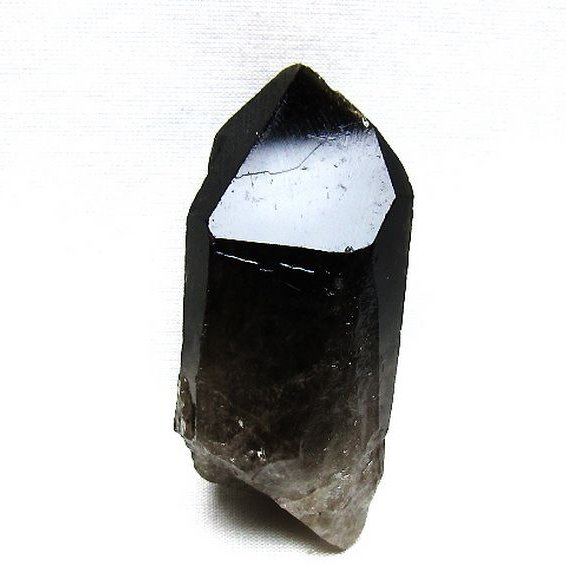 ブラジル産 モリオン 純天然 黒水晶 原石 [t633-2861]