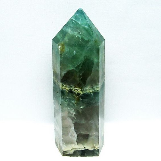 1.5Kg フローライト 六角柱[T634-5131]