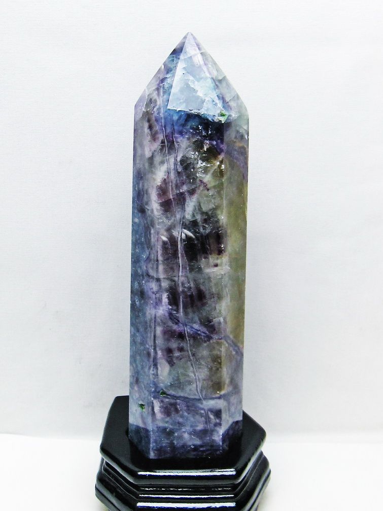 2Kg フローライト 六角柱 [t634-5594]