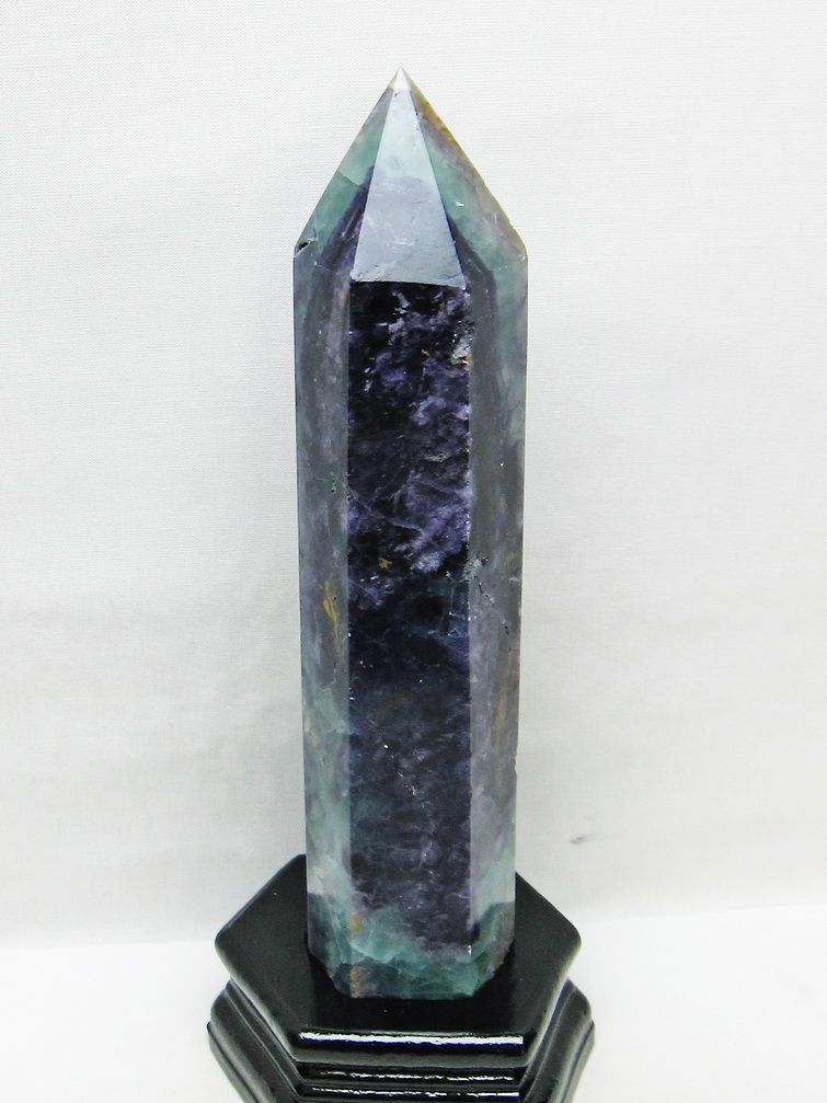 1Kg フローライト 六角柱 [t634-5648]