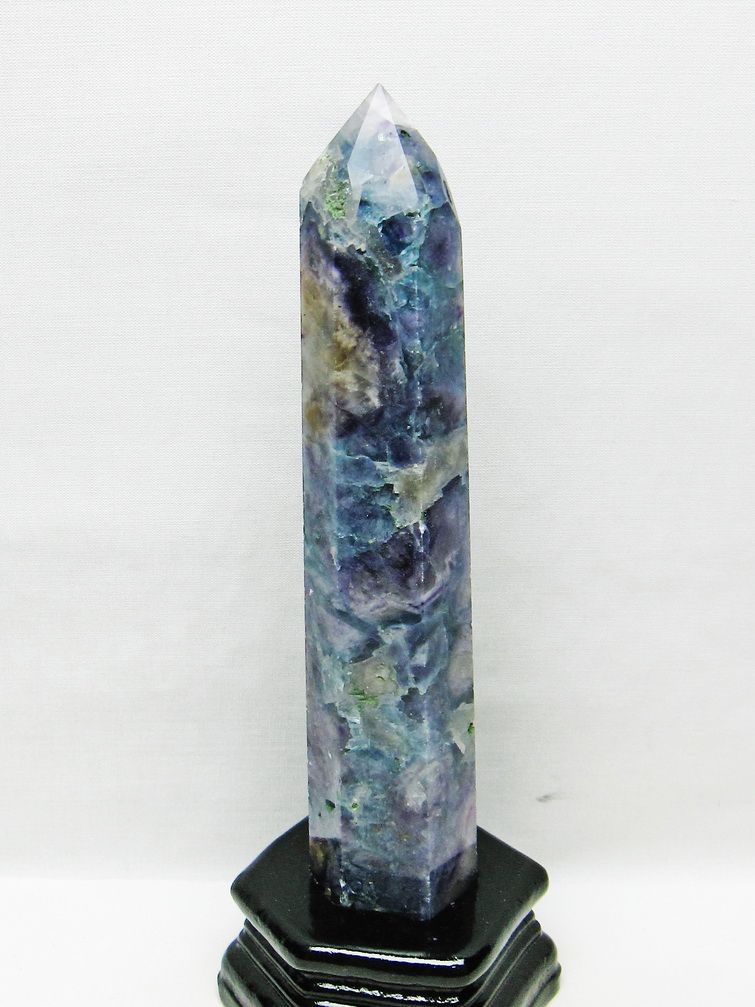 フローライト 六角柱 [t634-5656]