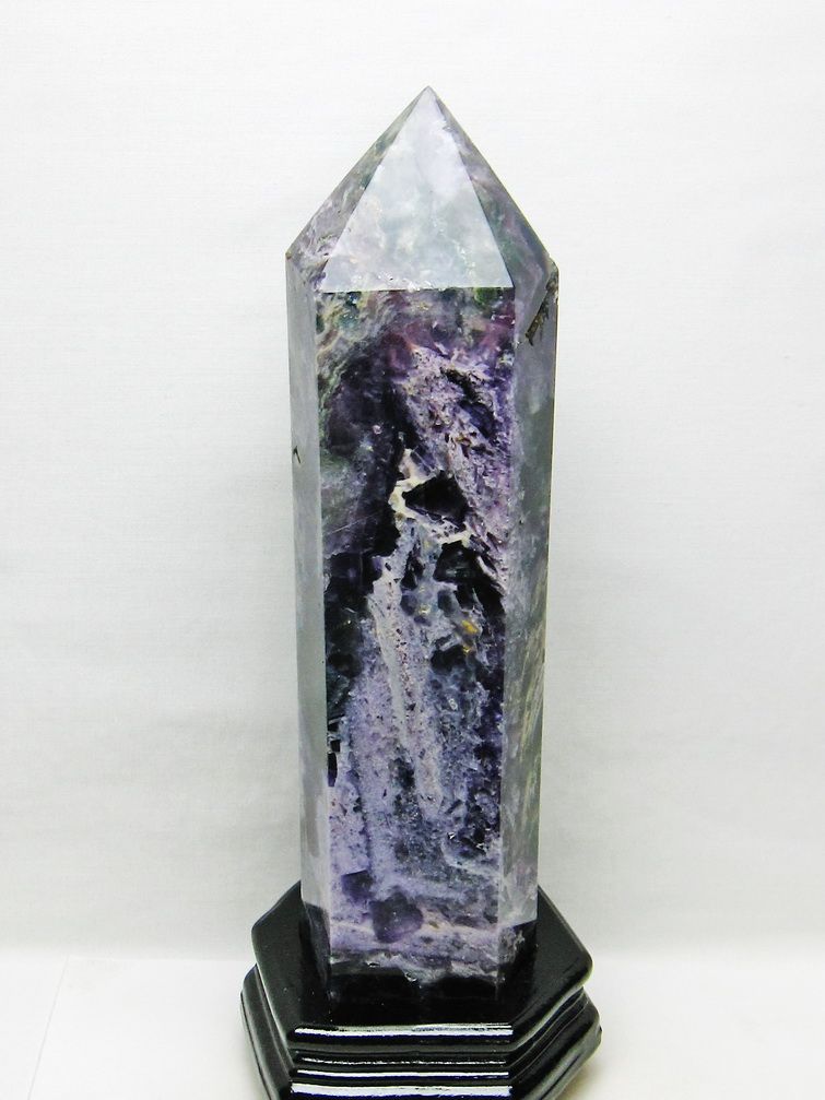 3.7Kg フローライト 六角柱 [t634-5698]