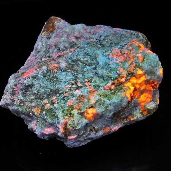 1.7Kg ハックマナイト トルマリン 原石[T636-1542]