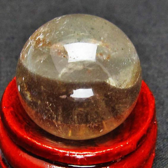 ガーデン水晶 丸玉 21mm [T637-3277]