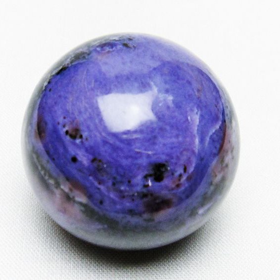 チャロアイト 丸玉 36mm [T637-4523]