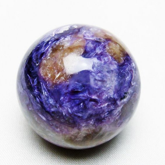 チャロアイト 丸玉 38mm [T637-4535]