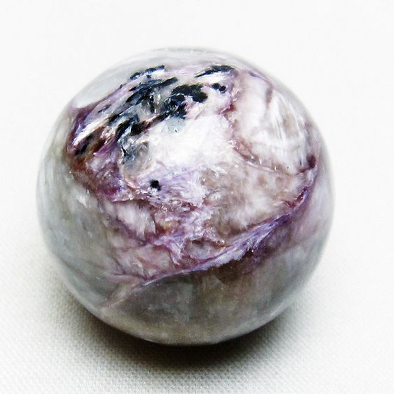 チャロアイト 丸玉 31mm [T637-4542]