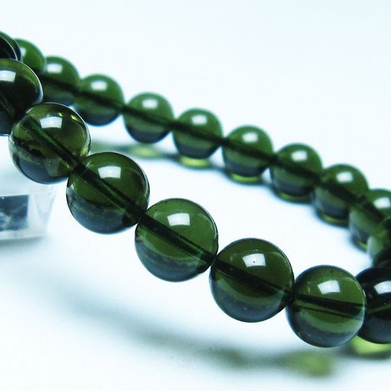 モルダバイト ブレスレット 9mm [T64-772]