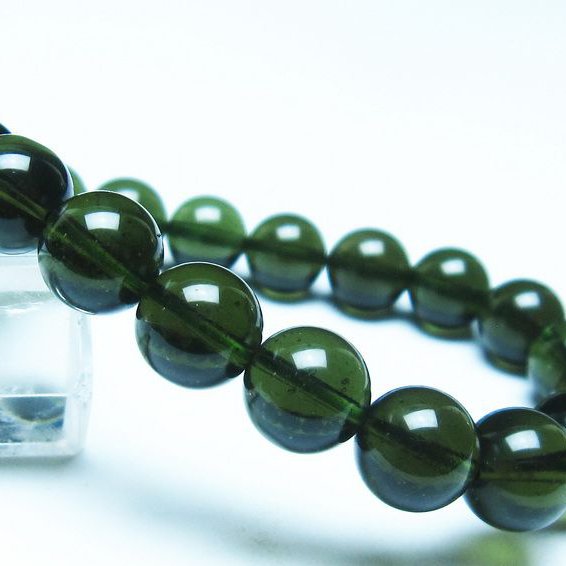 モルダバイト ブレスレット 10mm [T64-774]