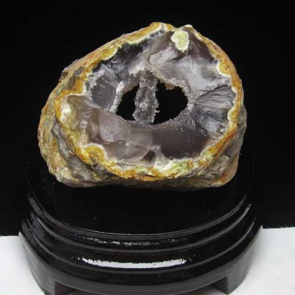 カルセドニーノジュール(球状玉髄) モロッコ産 ツーソン展示会品[T640-1846]