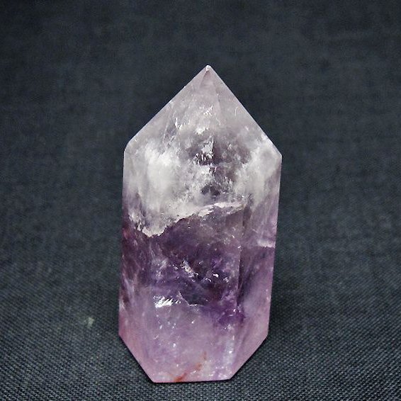 アメジスト 六角柱[T642-6448]