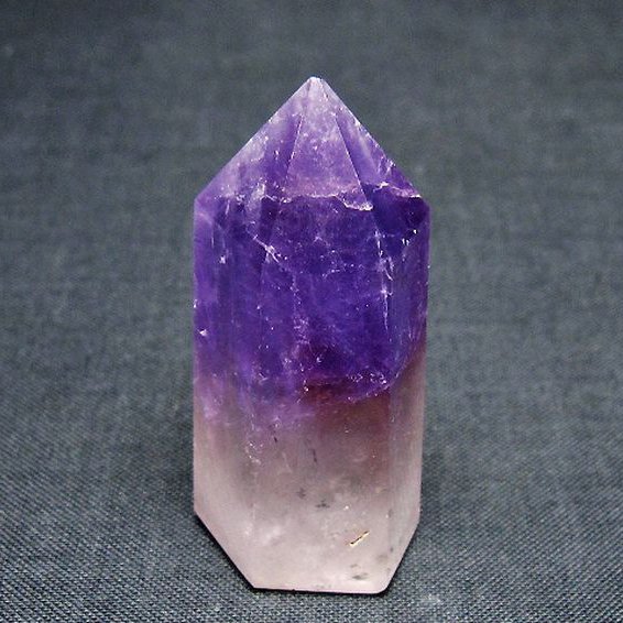 アメジスト 六角柱[T642-6507]