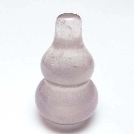 ローズクォーツ 葫芦 置物[T646-1062]