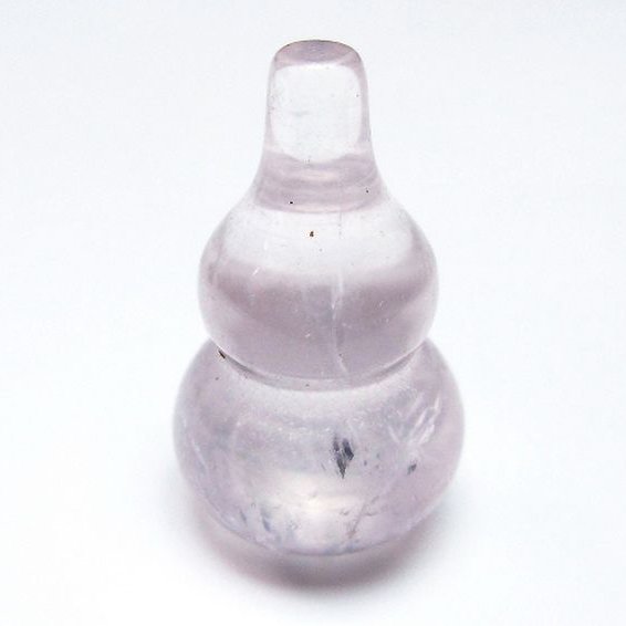 ローズクォーツ 葫芦 置物[T646-1106]