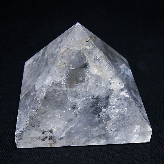 虹入り ヒマラヤ水晶ピラミッド[T648-3804]