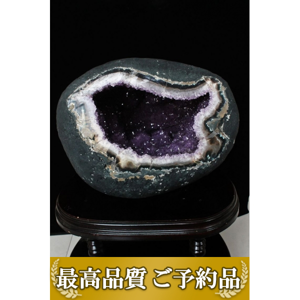 画像現物/★ご予約品 ご注文から3ヵ月後の発送予定 ty★ 77Kg ウルグアイ産 サークルジオード アメジストドーム 同梱不可  [T659-1473]（特大品）