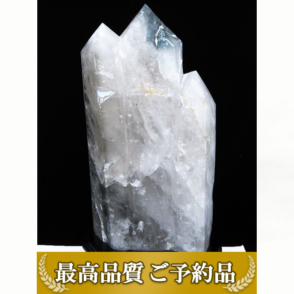 ★ご予約品 ご注文から3ヵ月後の発送予定ty★92.5Kg ルチル入り ヒマラヤ水晶ダブルポイント 同梱不可 (特大品) [t659-1701]