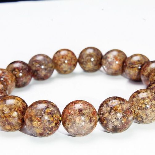 タイチンフラワー水晶 ブレスレット 12mm [t660-1857]