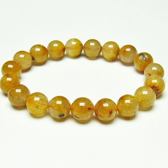 タイチンフラワー水晶 ブレスレット 11mm [T660-1981]