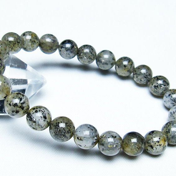 バイオタイトインクォーツ ブレスレット 9mm [T663-1449]