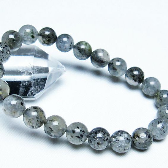 バイオタイトインクォーツ ブレスレット 8mm [T663-1535]