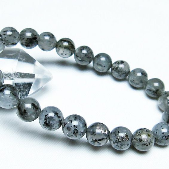 バイオタイトインクォーツ ブレスレット 9mm [T663-1550]