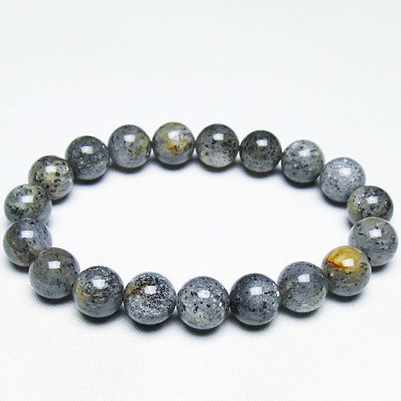 バイオタイトインクォーツ ブレスレット 11mm [T663-1797]