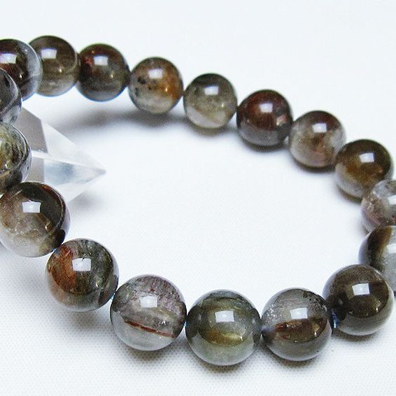 トルマリンルチル ブレスレット 12mm [T664-979]