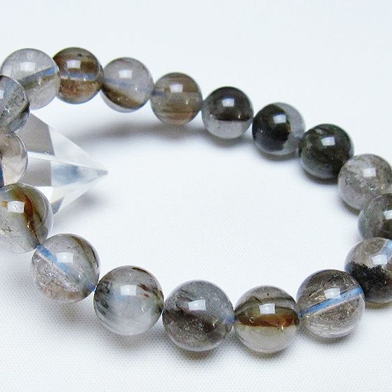 トルマリンルチル ブレスレット 12mm [T664-981]