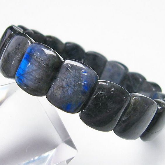 ラブラドライト バングル [T666-1236]