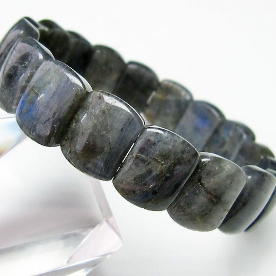 ラブラドライト バングル [T666-1252]