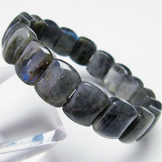 ラブラドライト バングル [t666-1302]