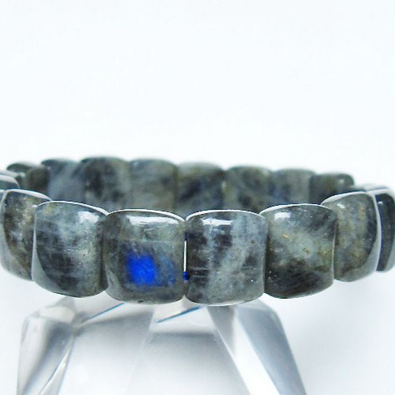 ラブラドライト バングル [T666-1398]