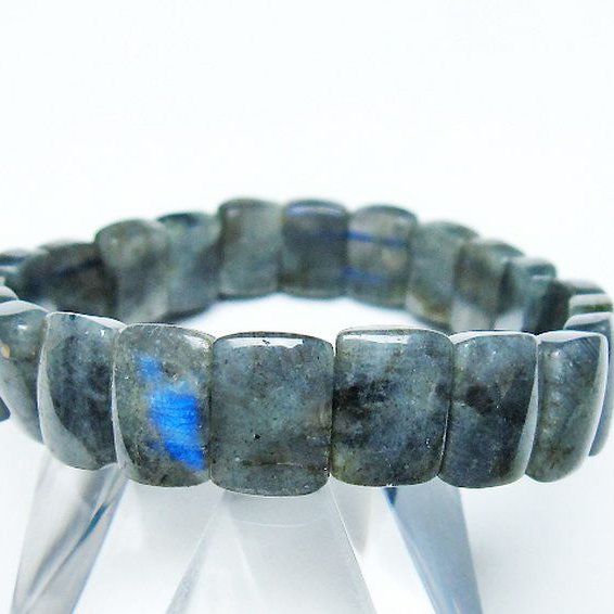 ラブラドライト バングル [T666-1405]